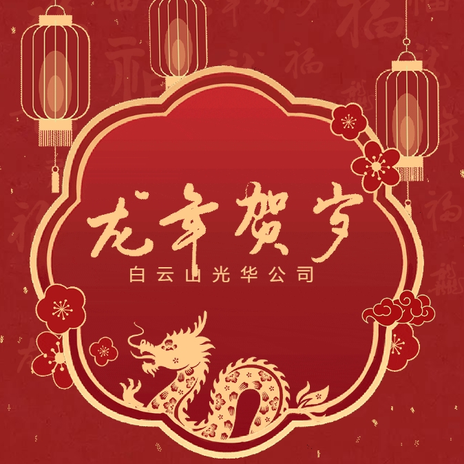 金龙贺岁丨白云山Z6尊龙凯时公司给您拜年啦！